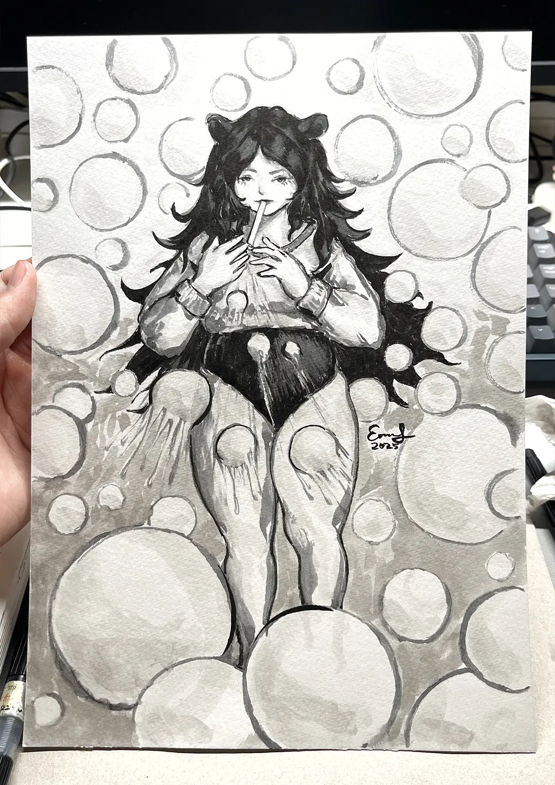 Drinking Boba Made Of Dreams