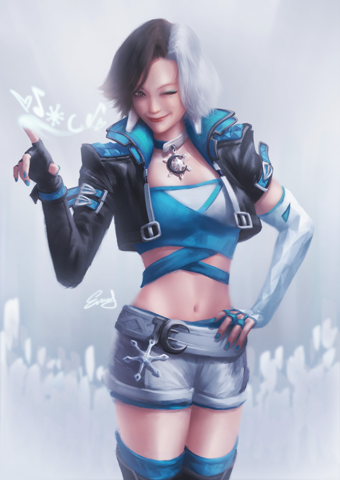 Luna Snow from Marvel Rivals