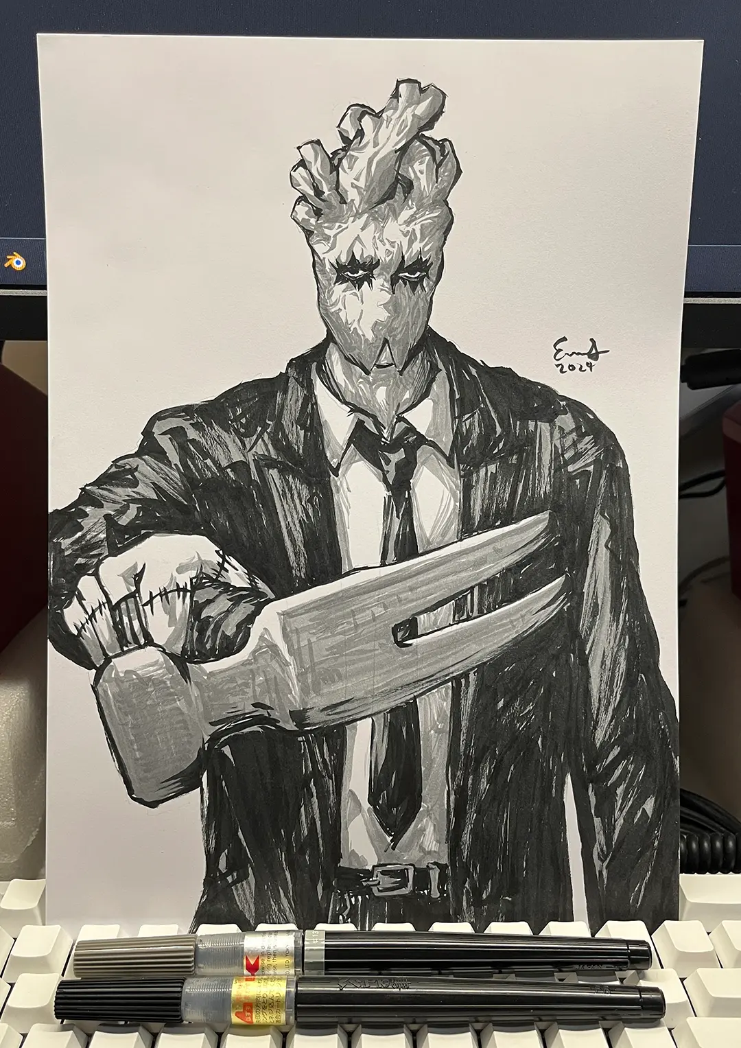 Shin from Dorohedoro