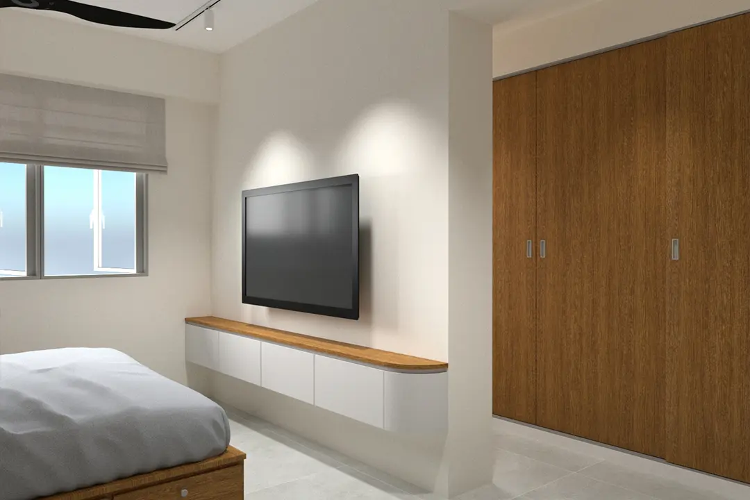 Apartment 2 - Master Bedroom