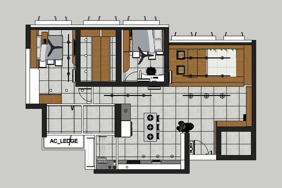 Apartment 2 - Plan
