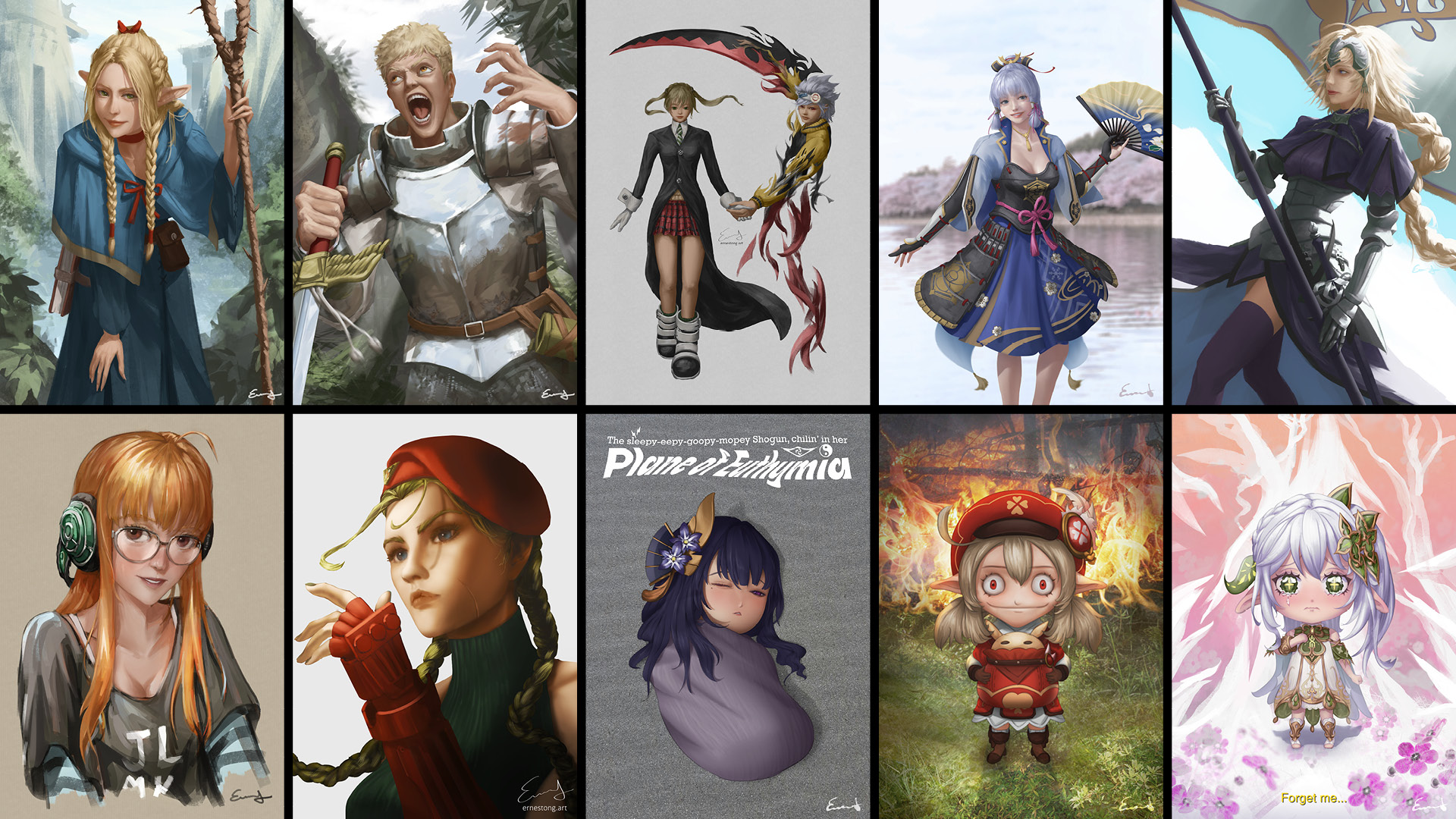 Character Illustration - Digital Painting