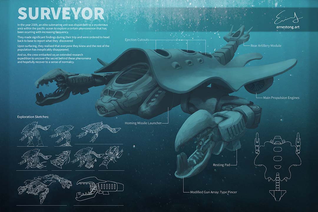 Surveyor (Mecha Design)