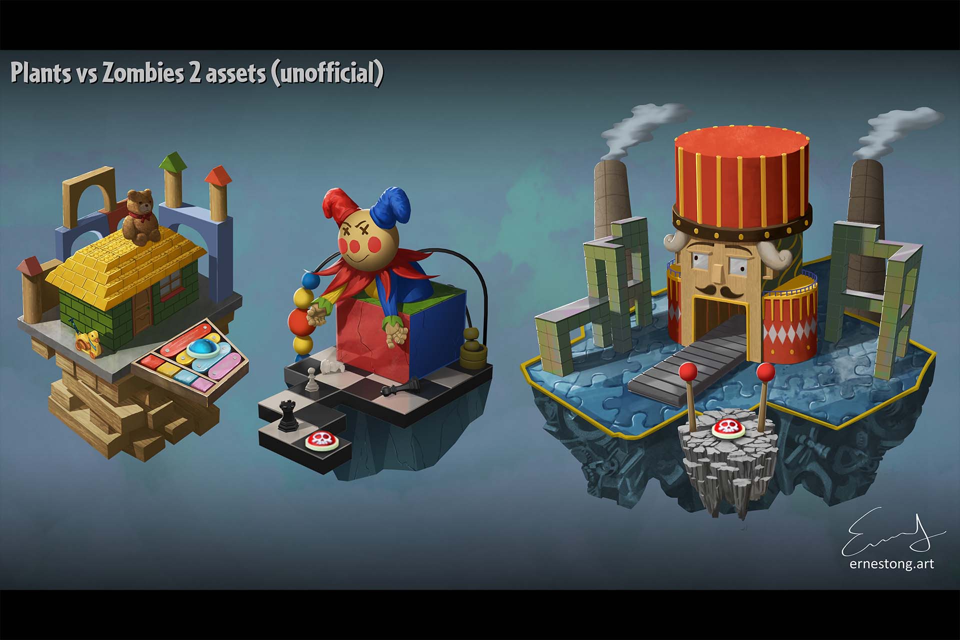 PVZ2 Stage Select Assets